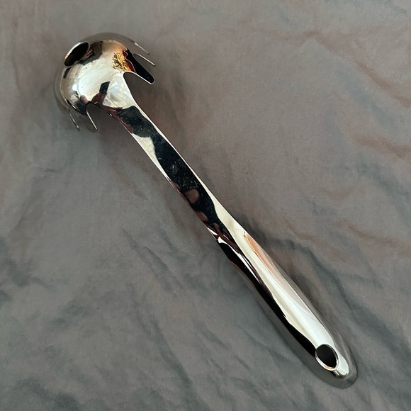 All-Clad Stainless Steel Pasta Ladle - Picture 3 of 3